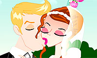 play Annie Wedding Kissing