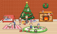play Christmas Room Decoration