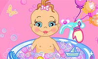 play Baby Bathing