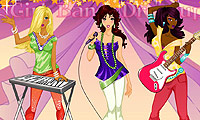 play Girl Band Dress Up