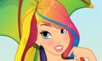 play Rainbow Princess Make Up