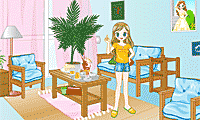 play Blue Sunroom Decoration