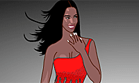 play Naomi Campbell Dress Up