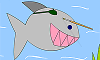 play Sharky Coloring