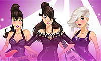 play Girl Rock Band Dress Up