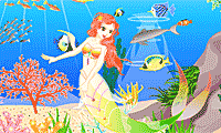 play Mermaid Sea Decoration