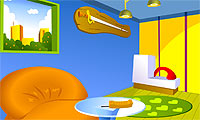 play Funky Living Room Decoration