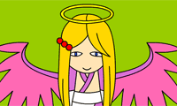 play Christmas Angel Coloring