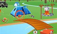 play Camping: Spot The Difference