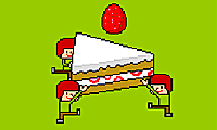 play Strawberry Cake Builder