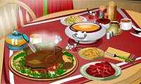 play Thanksgiving Dinner Decoration