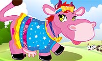 Farm Cow Dress Up