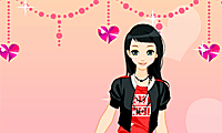 play Valentine Girl Dress Up