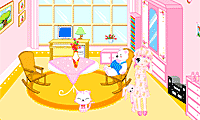 play Pink Room Decoration