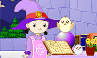 play Little Witch Room Decoration