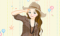 play Western Girl Dress Up