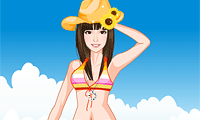 play A Day At The Beach Dress Up