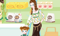 play Supermarket Mommy Dress Up