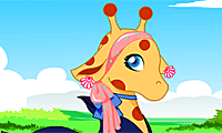 play Cute Giraffe Dress Up