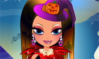 play Halloween Witch Dress Up