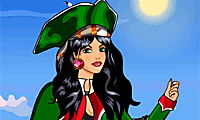 play Caribbean Pirate Dress Up
