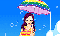 play Spring Rain Dress Up