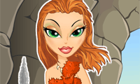 play Stone Age Girl Dress Up