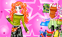play Ginger Star Dress Up
