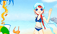 play Doll Beach Dress Up