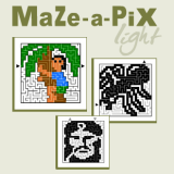play Maze-A-Pix: Light