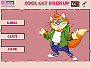 play Animal Dressup-Cool Cat