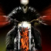 play Burning Biker