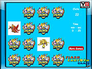 play Digimon Memory Matching