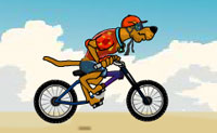 play Scooby Doo Beach Bmx