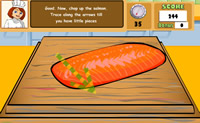 play Cooking Sushi Rolls