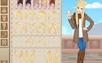 play Winter Glamour Dressup