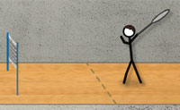 play Stick Figure Badminton