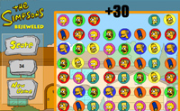 play The Simpsons Bejeweled