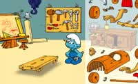 play The Smurfs Handy\'S Car