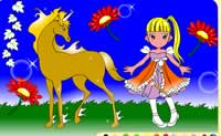 play Girl And Her Horse