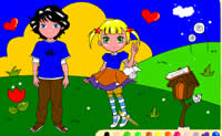 play Boy Girl Coloring