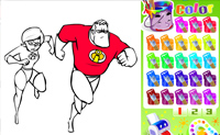 play Incredibles Color