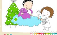 play Little Match Coloring
