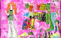 play Ginger Star Dress Up