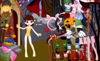 play Halloween Doll Make Over