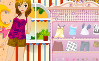 play Cute Fancy Girl Dressup