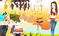 play Flower Field Dressup