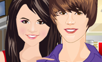 play Justin V.S Selena