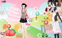 play Candy Land Dress Up