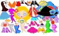 play Cartoon Doll Make Over